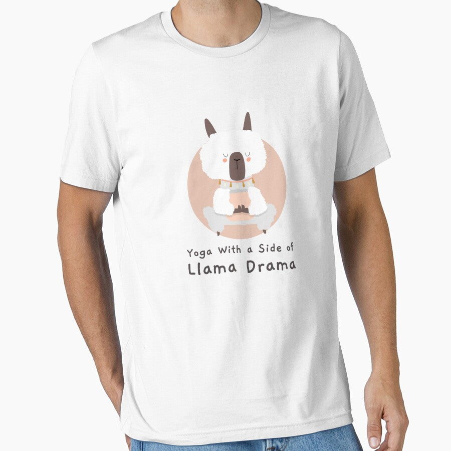 Yoga With a Side of Llama Drama by LyricsWear