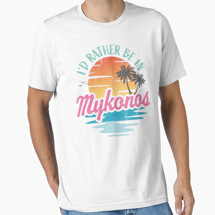 I'd rather be in Mykonos by PaulSDesign