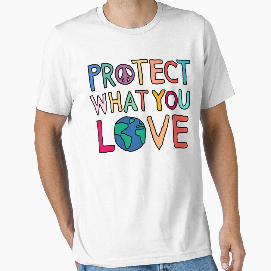 Protect What You Love Cute Design by Climactify