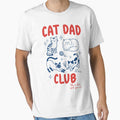 Cat Dad Club Funny Cat Lover by anselmnacht