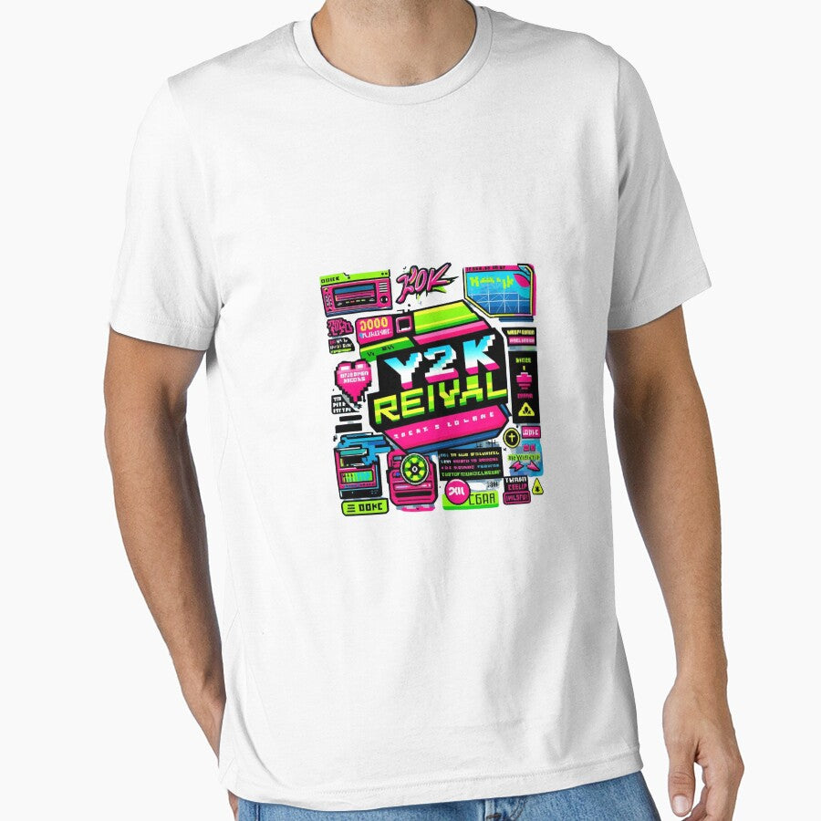 Y2K Revival Neon Tech Graphic by Elitekampfei