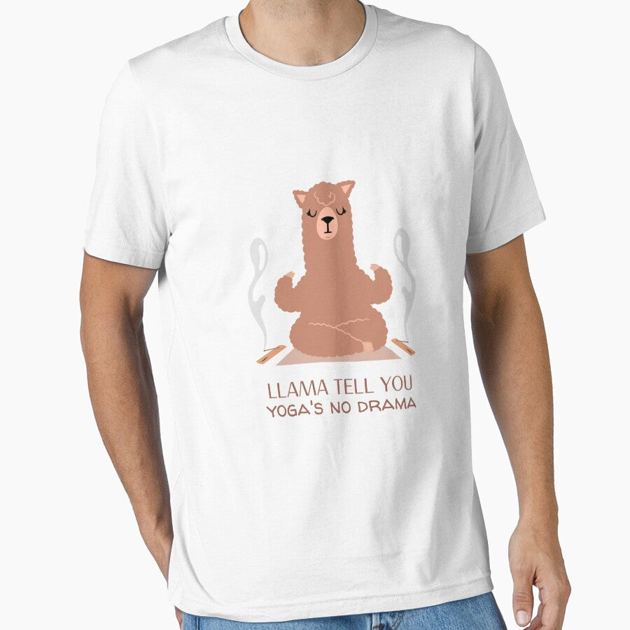 LLAMA TELL YOU, YOGA'S NO DRAMA by LyricsWear