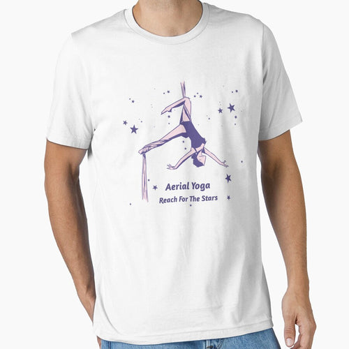 Aerial yoga: Reach for the stars. by LyricsWear