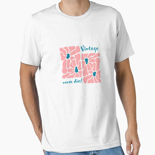 "Vintage never dies" Floral Retro Design by MarrysLifestyle