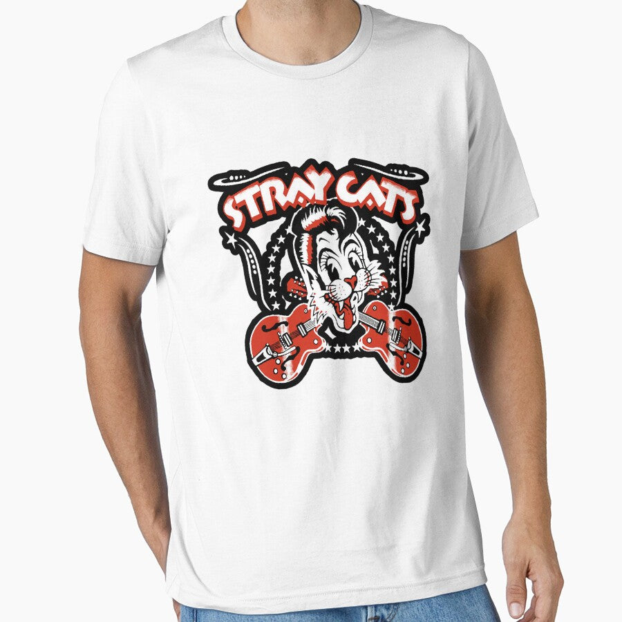 Animals Music Band STRAY CATS BAND ARTWORK by gunnytemade