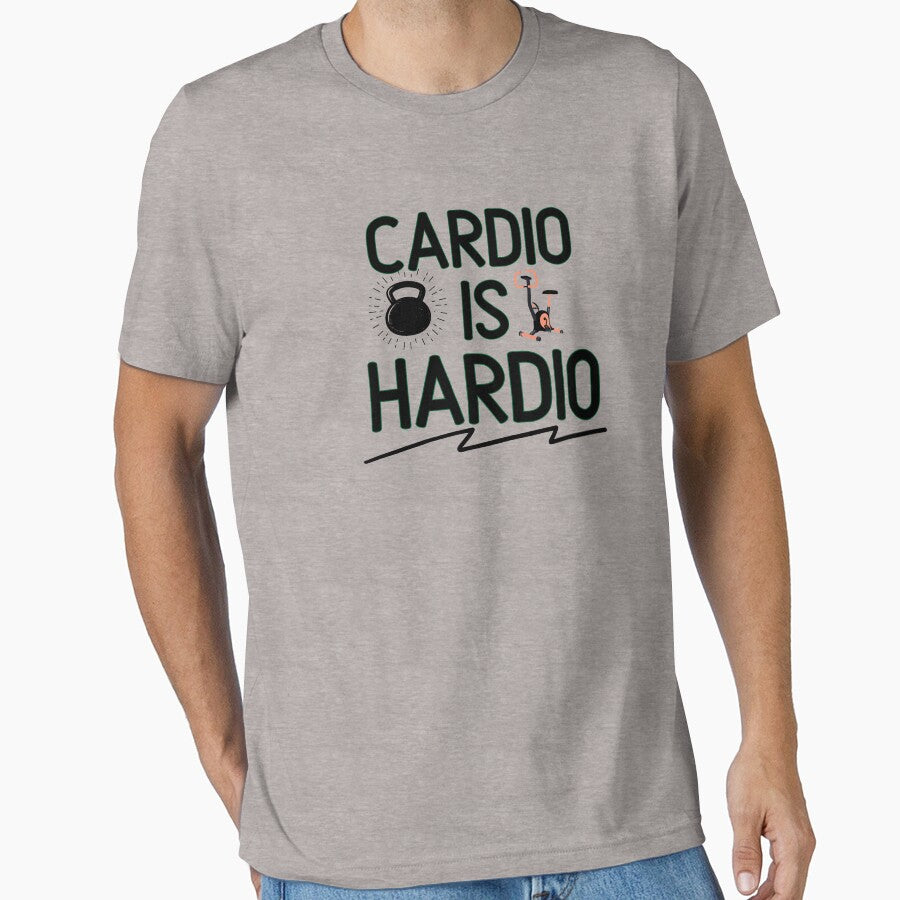 Cardio Is Hardio   - Funny Gym Quote by unique things