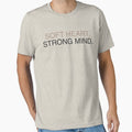 Soft Heart Strong Mind - Minimalist Neutral Beige Aesthetic Quote by WERSY