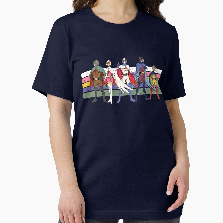 G Force Battle of the Planets Retro Stripe by Surfer Dave Designs
