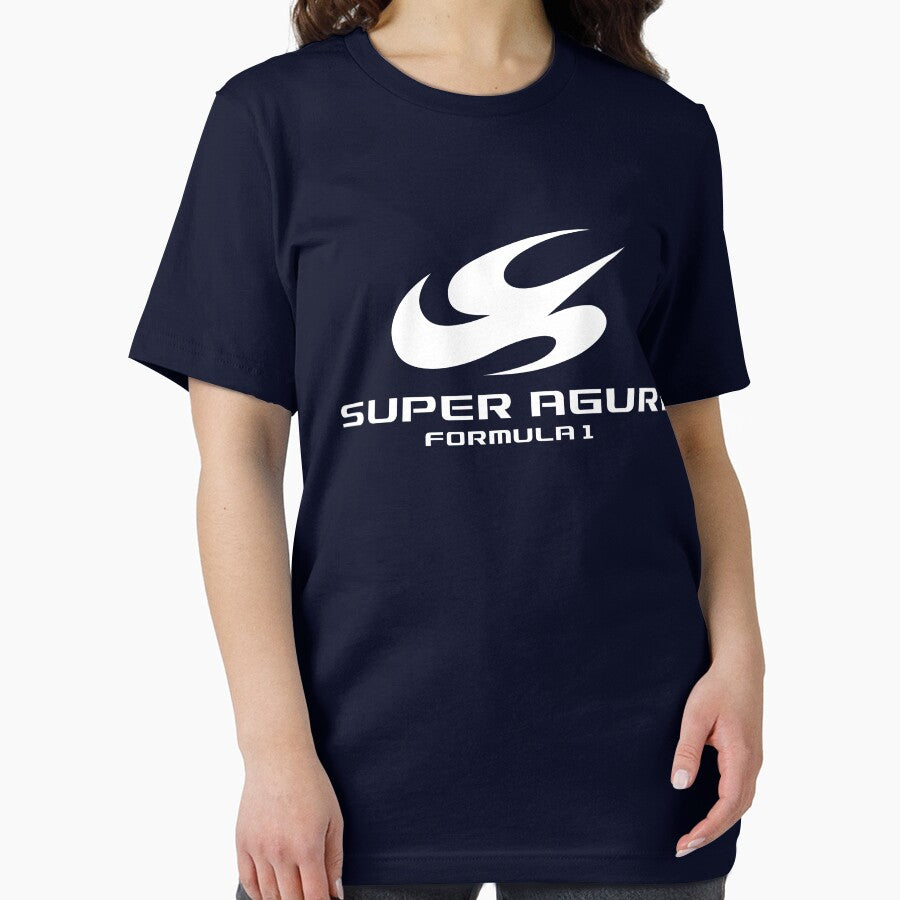 Super Aguri Formula 1 Team logo - white print by retropetrol