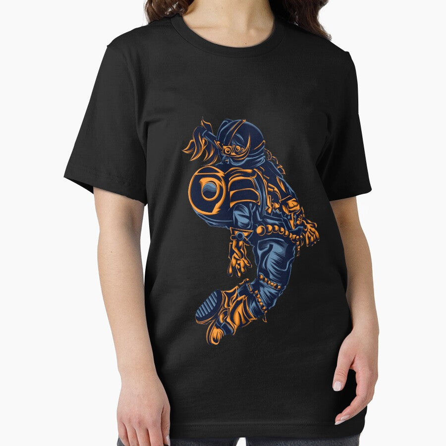 astronaut space ninja samurai by buzwin