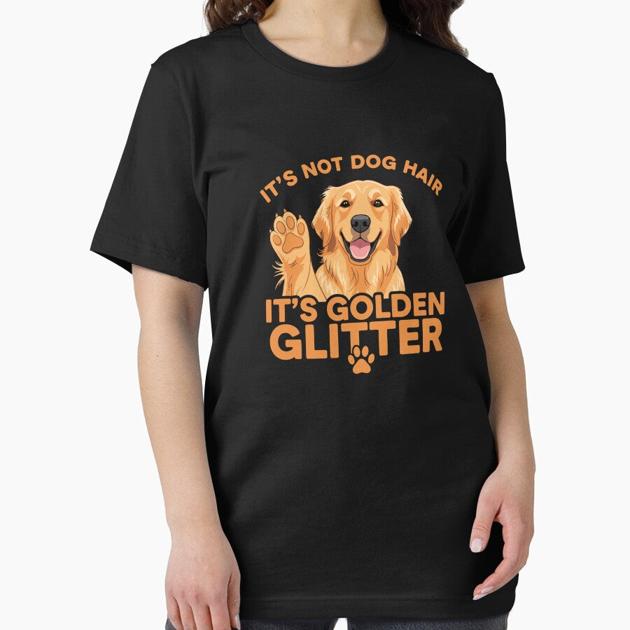 It's Not Dog Hair It's Golden Glitter Golden Retriever Dog Lover Pet Owner Funny Humor by PopStars1993