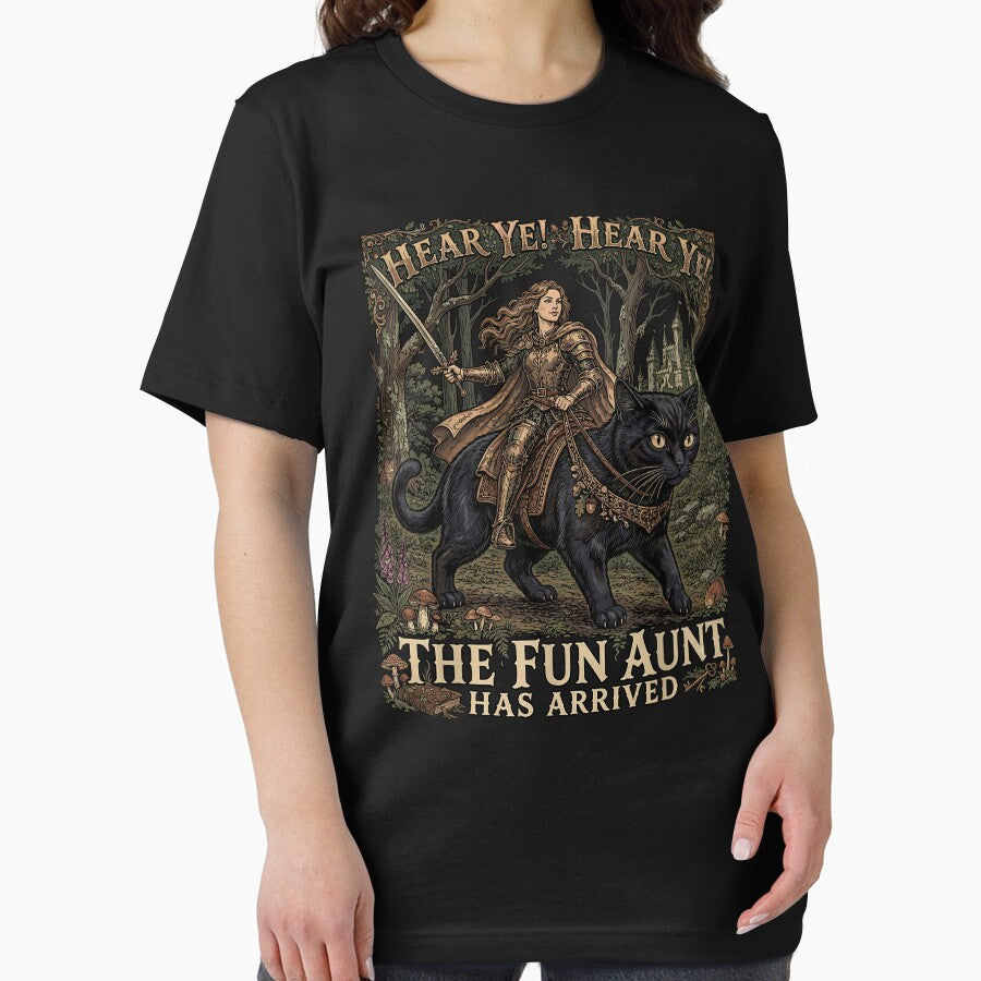 Hear Ye Hear Ye The Fun Aunt Has Arrived Medieval Fantasy Cat by camronrufuh