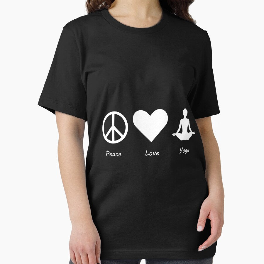 Peace, Love, Yoga. Perfect yoga gift for those that love yoga! by almeapparel