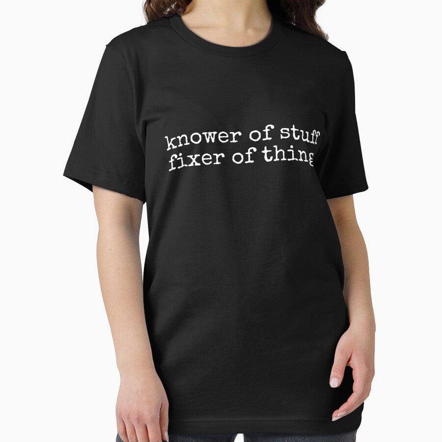 Knower Of Stuff Fixer Of Things by Artsyclick
