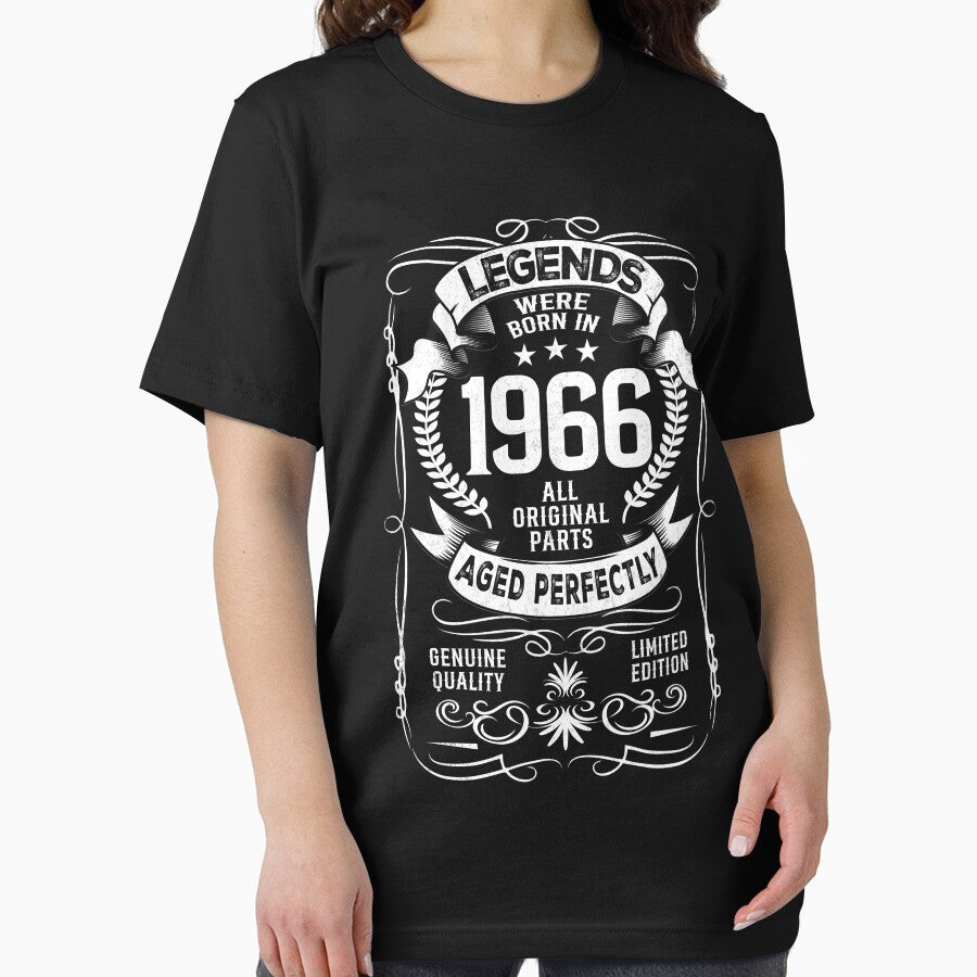 Legends Born in 1966 Vintage 60th Birthday Retro Grandpa Gift by FernaRoje