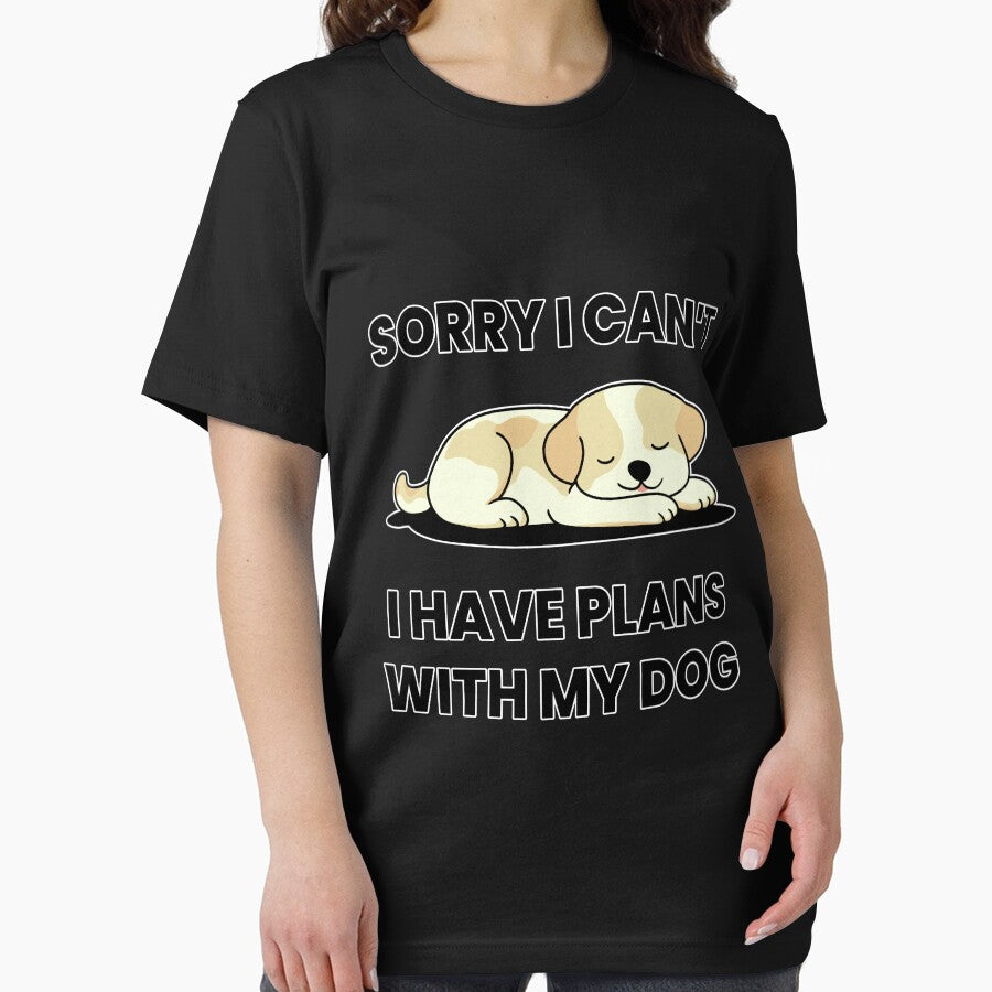 Sorry I Can’t, I Have Plans With My Dog – Funny Dog Lover Quote by Kewessthetic