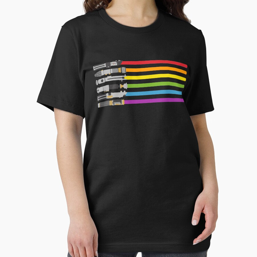 Lightsaber Rainbow by halfabubble