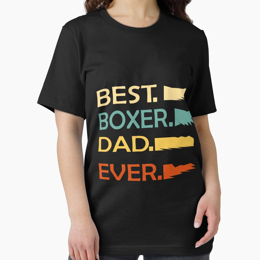 Best Boxer Dad Ever T Shirt, Dad Dog shirt, Fathers Day Shirt, Boxer shirt, Dog Lover Gift, Dad Birthday Gift Shirt, gift for dad by SimoSaladain