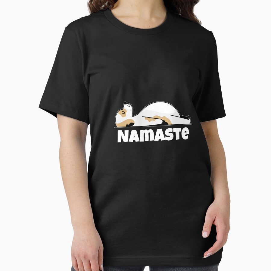 Funny Dog and Yoga Lover Namaste Gift Design by LGamble12345