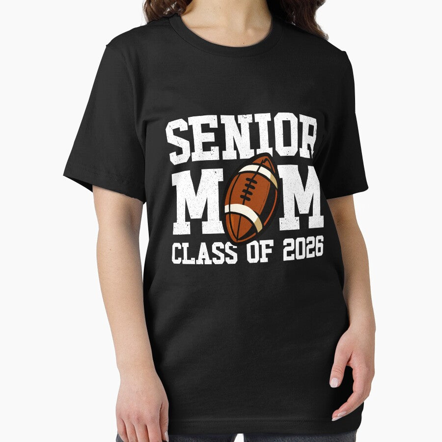 Senior Mom Class Of 2026 Football Mom Gear by DynamicDesign