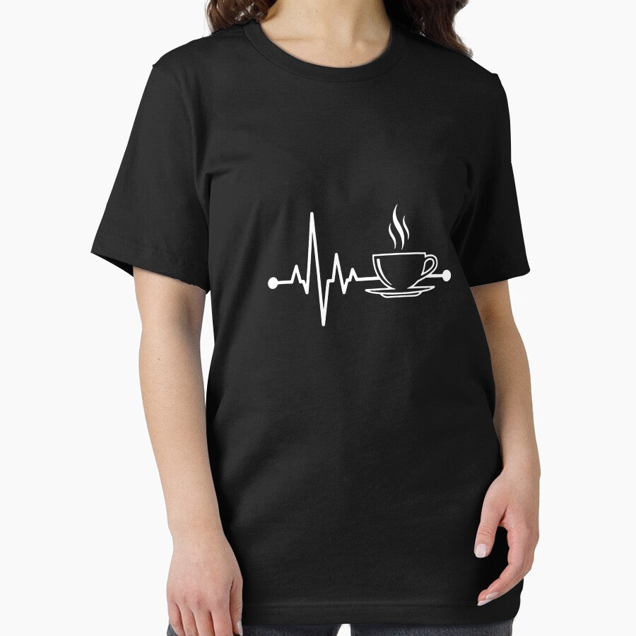 Coffee Heartbeat Coffee Lover Caffeine Enthusiast by PopStars1993