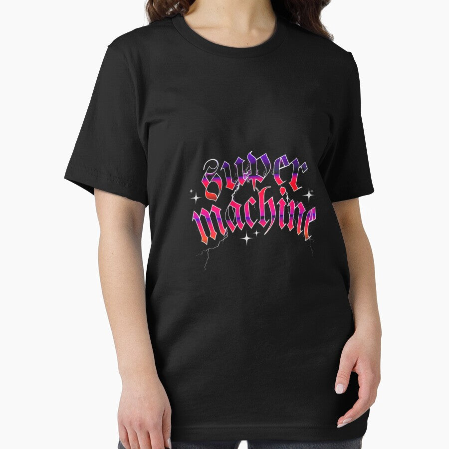 Super Machine – Retro Gothic Lightning Typography by Simplehue.art