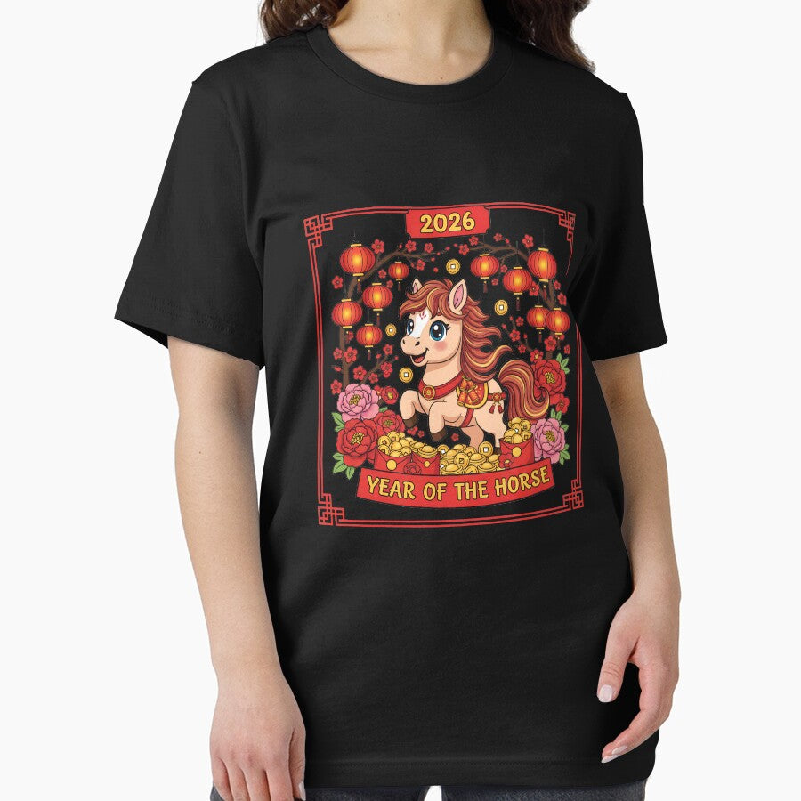 Year Of The Horse 2026 Lunar Zodiac Kids Chinese New Year Gear by DynamicDesign