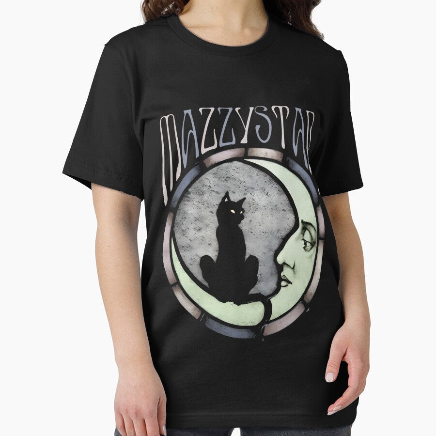 Mazzy Star Moon And Cat Vintage by EICHORNWHITE