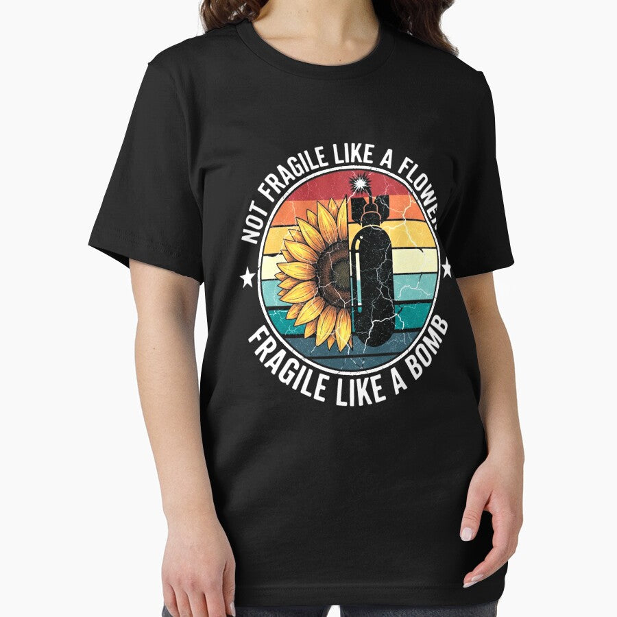 Not Fragile Like A Flower Fragile Like A Bomb, RBG, Feminism by Teetreasure2