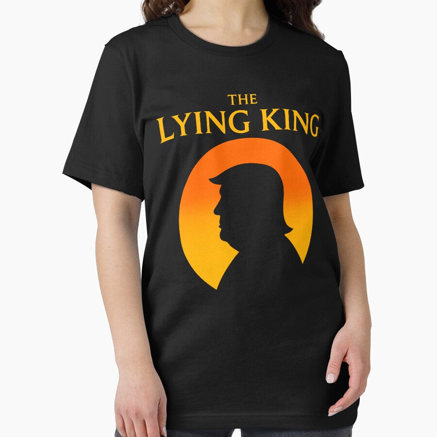 The Lying King Political Satire Parody Sunset Design by camronrufuh