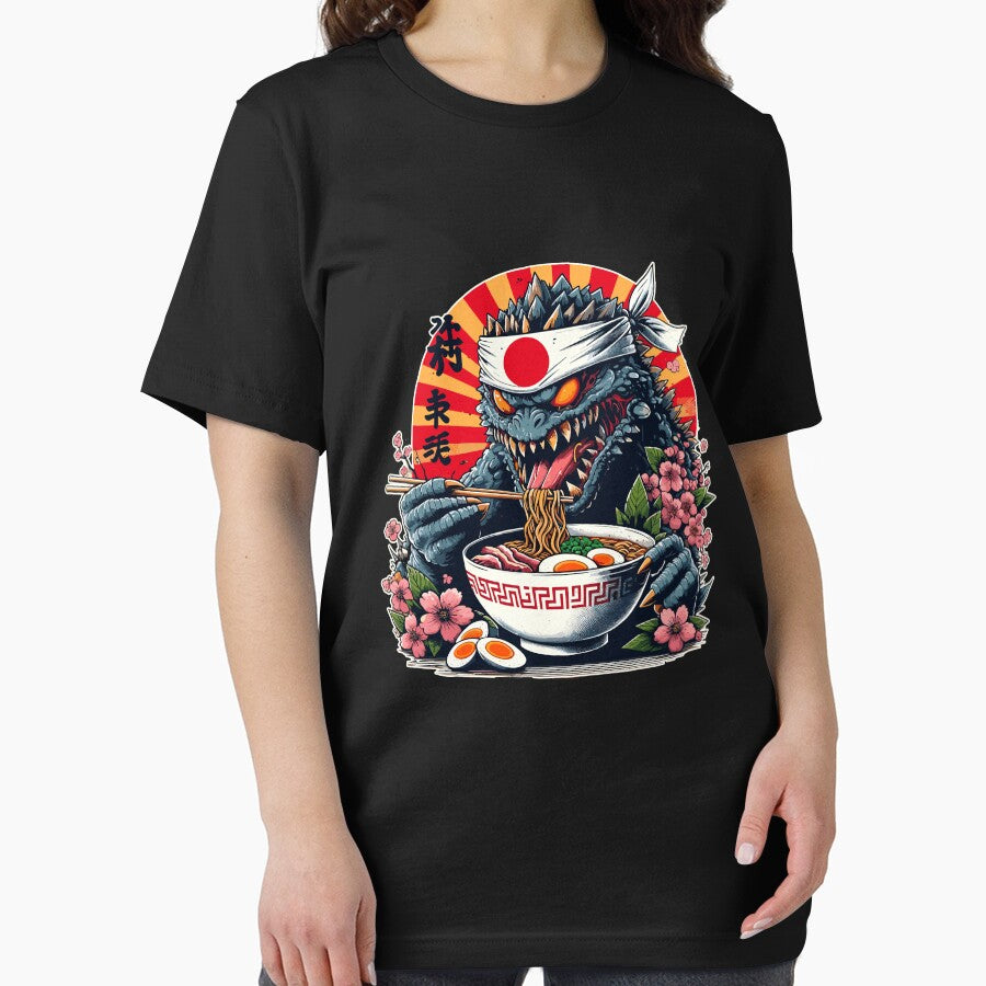 Anime Japanese Monster Kaiju Eating Ramen Manga by Dressed For  Duty