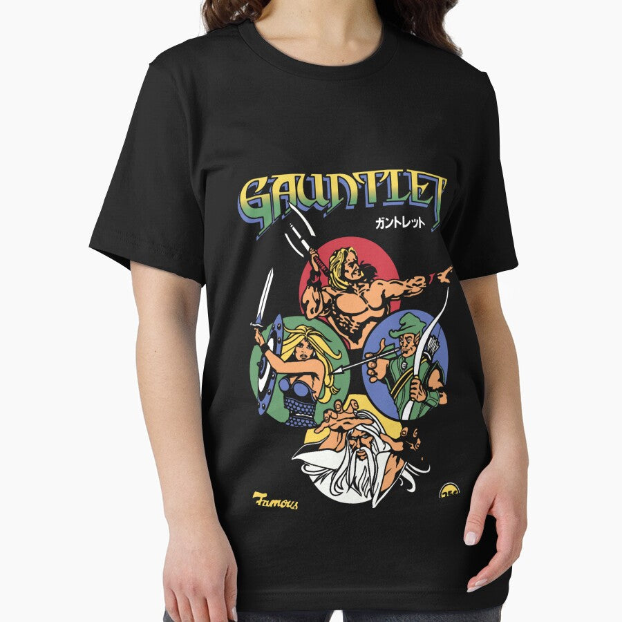 Gauntlet Retro Arcade Game Vintage 80s Gaming Art by ROLANDLLOYD7