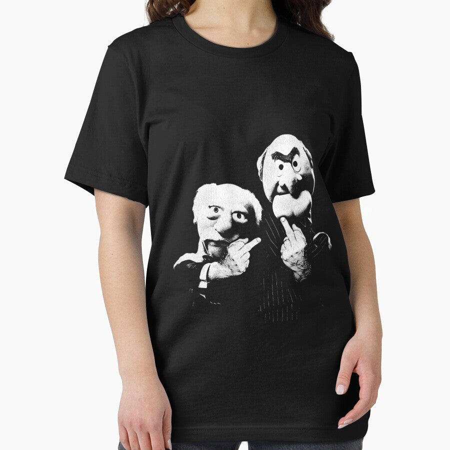 Statler And Waldorf Middle Finger by Z4-clothing