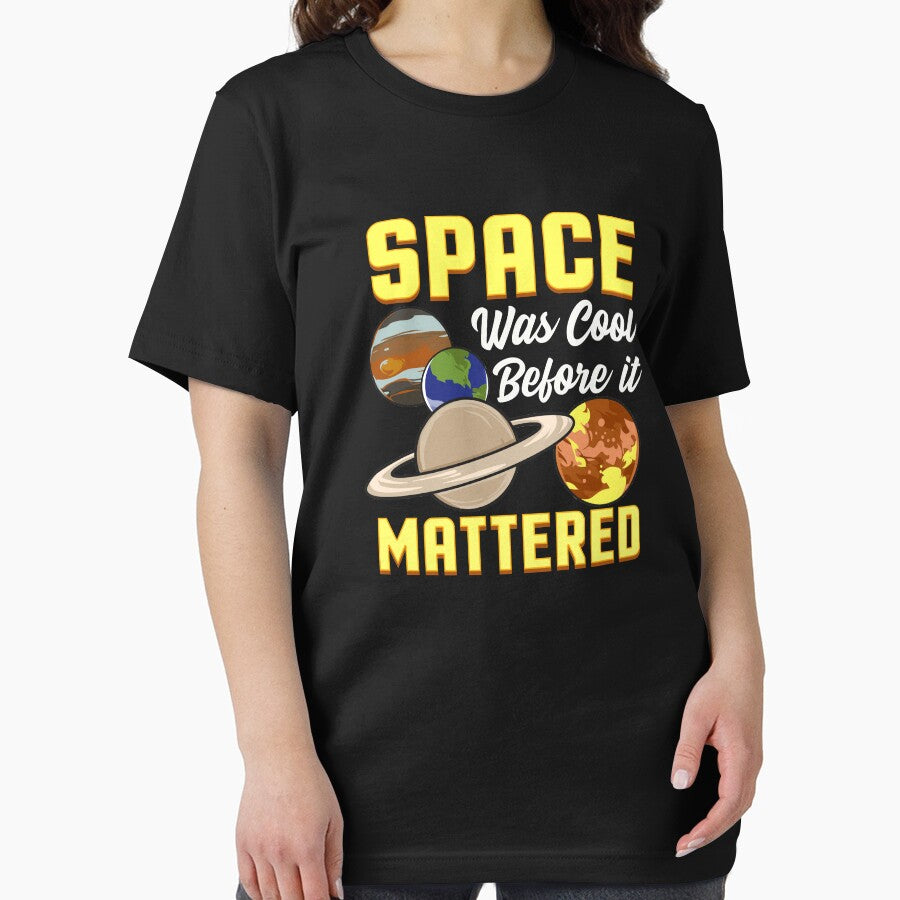 Cute & Funny Space Was Cool Before It Mattered Pun by perfectpresents