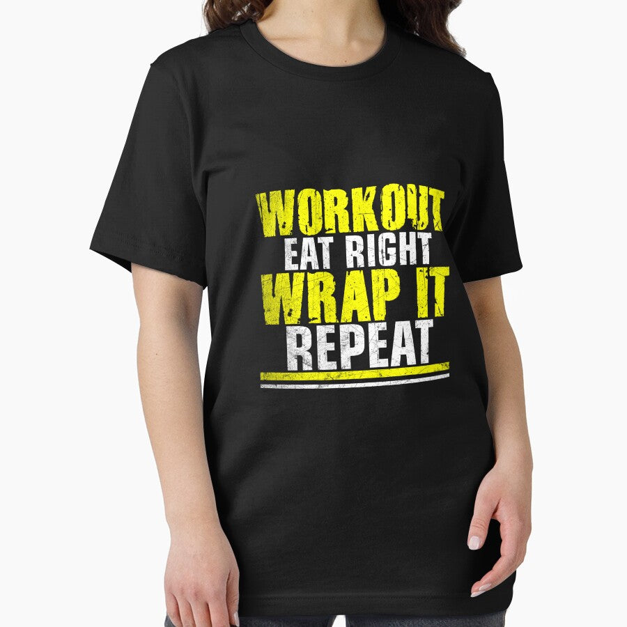 Workout Wrap IT | gym shirts | men fitness | funny exercise shirt | funny fitness shirts | workout clothes | fitness motivational gym shirts | workout shirt by Kreature Look