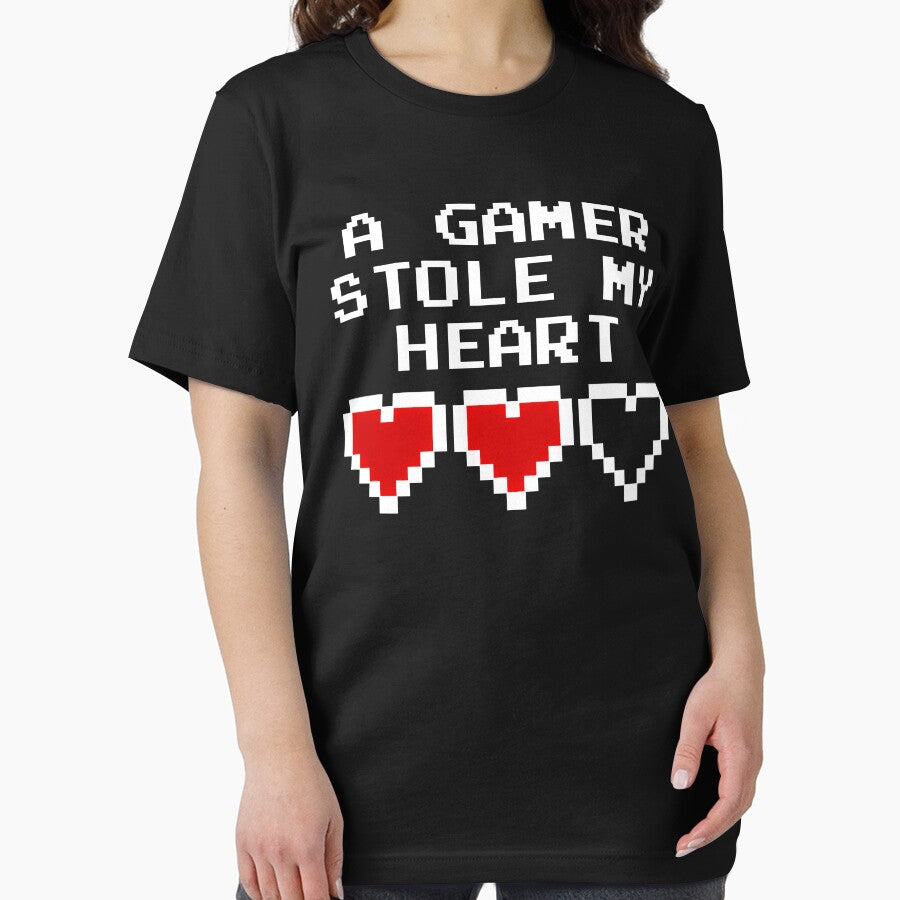 GAMING - A GAMER STOLE MY HEART by ShirtWreck