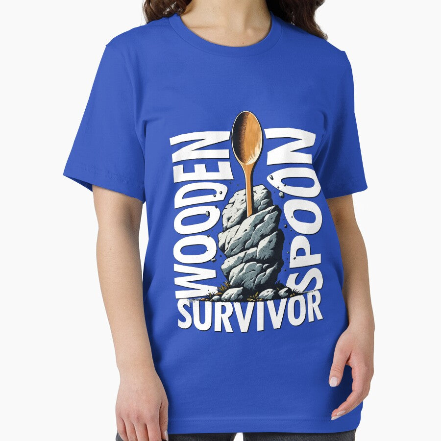 Wooden Spoon Survivor - Humorous by LindoPrints