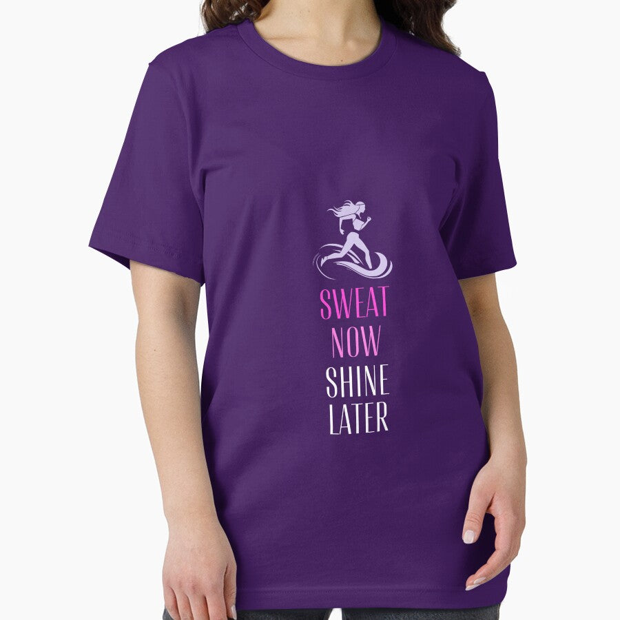 Sweat now, shine later womens fitness by JOSHS-TEES