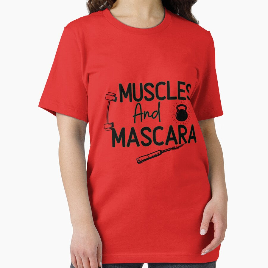 Muscles and Mascara    - Funny Gym Quote by unique things