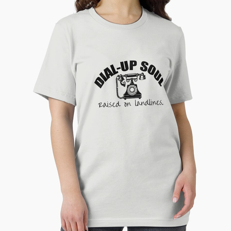 Dial-Up Soul, Raised on Landlines – Funny 1900s Vintage Gen X by NoGoodDeeds