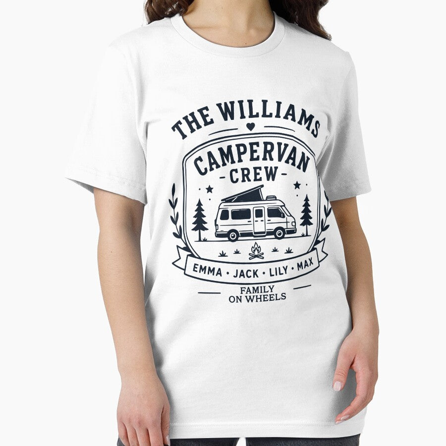 My Van Camping Road Trip Adventure Design by TeeVerse27