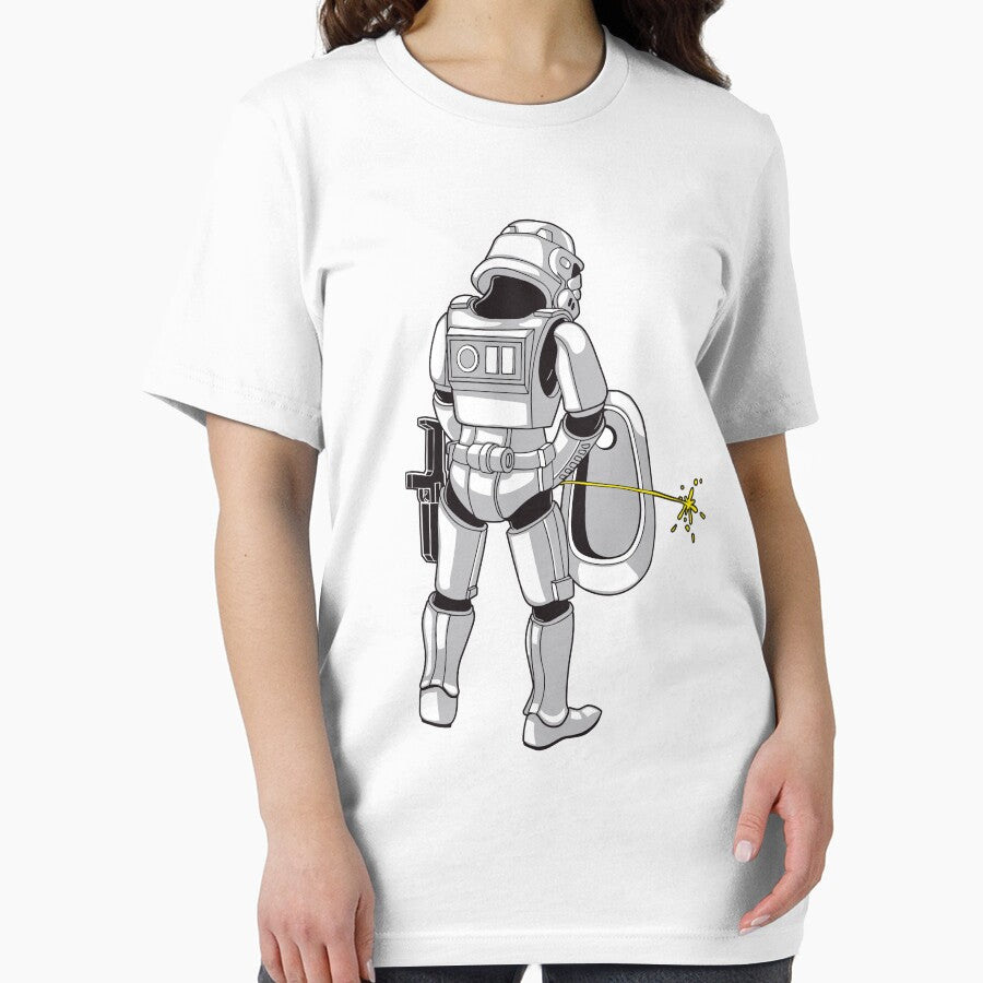 Stormtrooper Peeing by Peggy D Schafer
