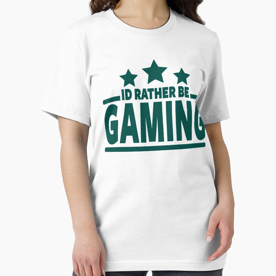 I'D RATHER BE GAMING - GAMER by ShirtWreck
