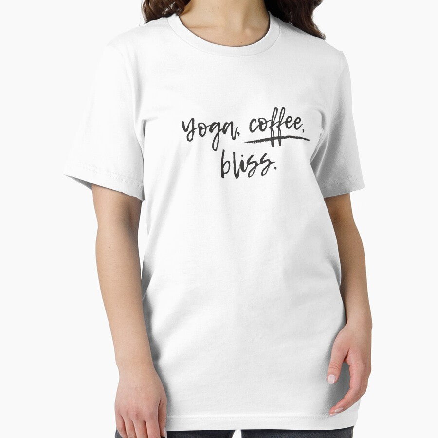 Yoga, coffee, bliss. by LyricsWear