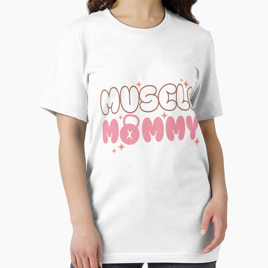 muscle mommy fitness t-shirt by DelightfulTees