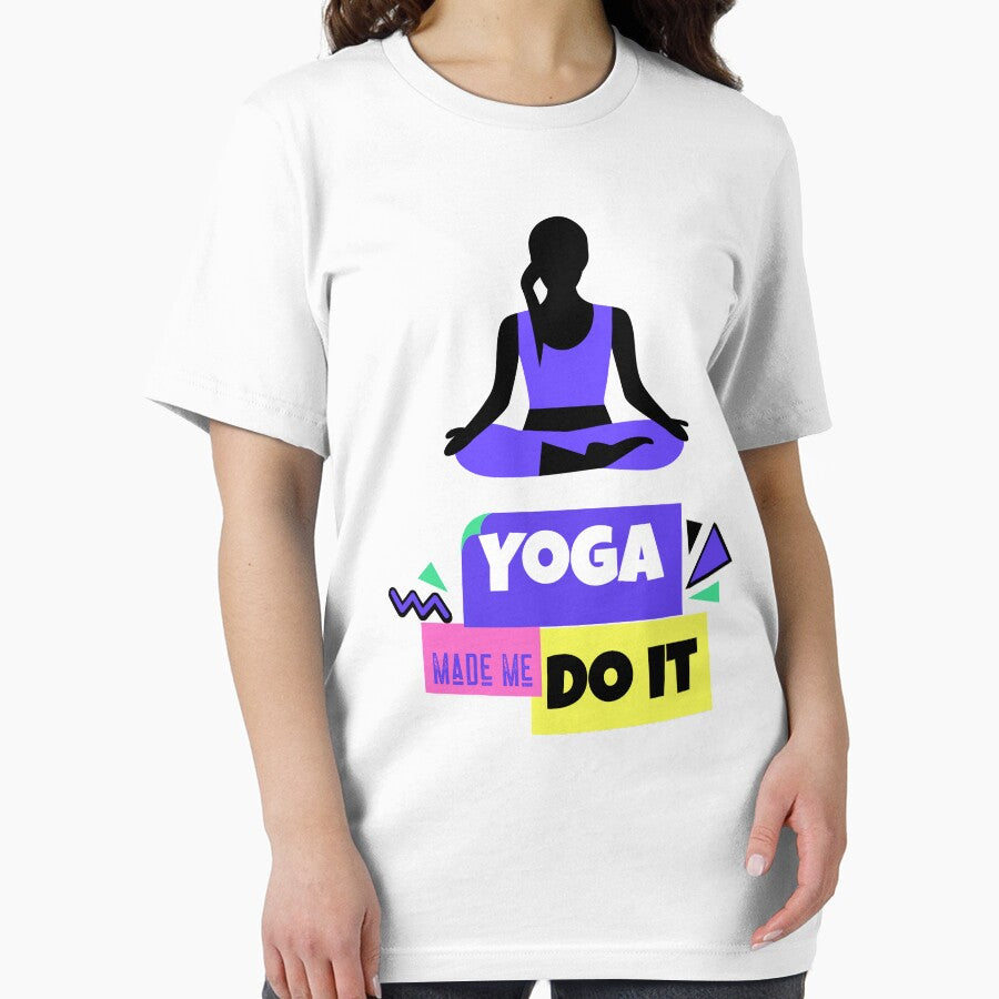 Yoga Made Me Do It Meditation Motivation by ChaseCoClothing