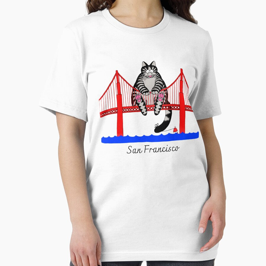 Ryan Gosling Cat Golden Gate Bridge Cat Lover by AlvinObrien