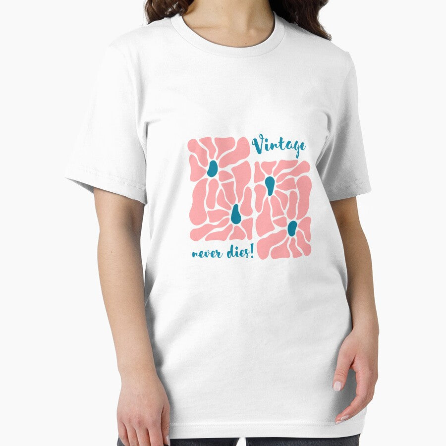 "Vintage never dies" Floral Retro Design by MarrysLifestyle