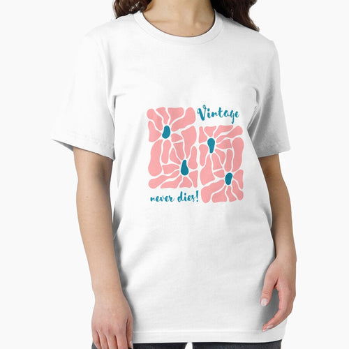 "Vintage never dies" Floral Retro Design by MarrysLifestyle
