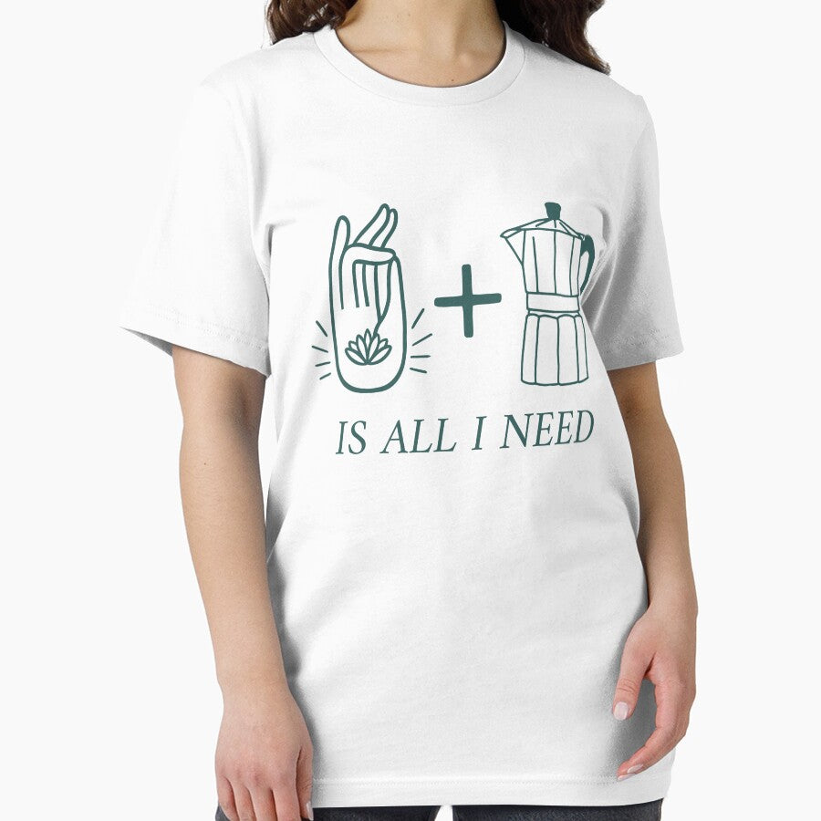 YOGA AND COFFEE IS ALL I NEED by LyricsWear